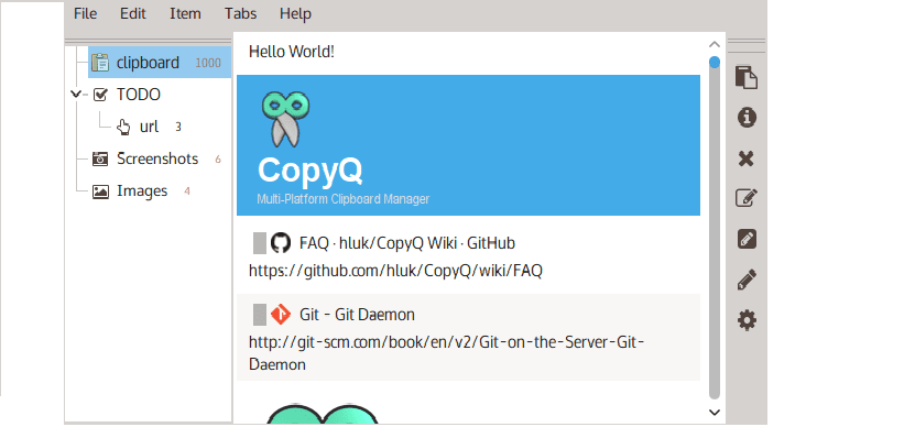 Linux desktop applications illustration