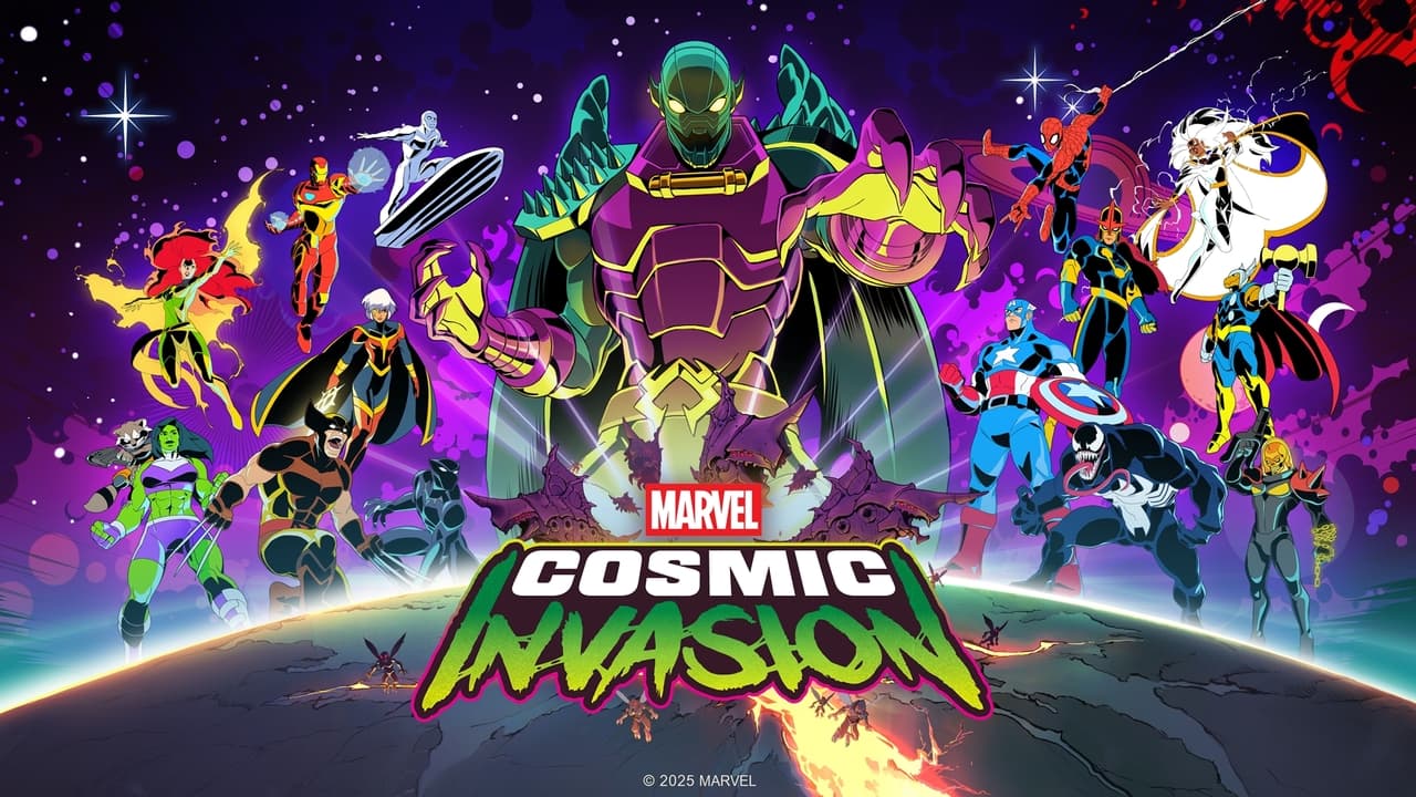 Key art for Marvel Rivals Cosmic Invasion season